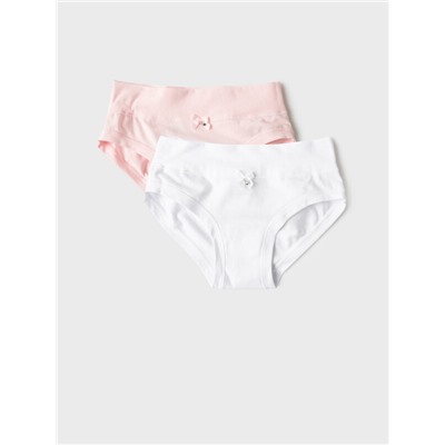 Трусы трикотажные для девочек, 2 шт в комплекте