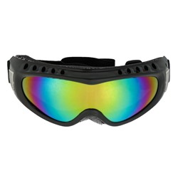 Очки для езды на мототехнике, стекло хамелеон, чёрные