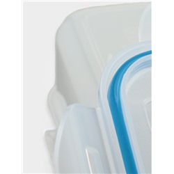 Контейнер для хранения еды Good & Good, 330 мл, с герметичной крышкой, пластик, прозрачный