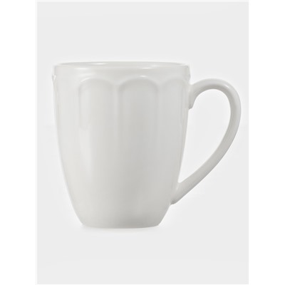 Кружки WY Renessans, 400 мл, набор 2 шт., фарфор, белые