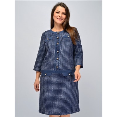 VISERDI Платье 10412-син 4441615