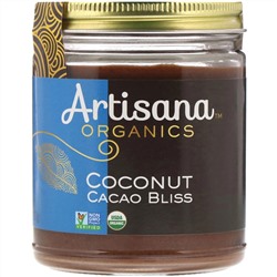 Artisana, Organics, сырое кокосовое какао-блаженство, ореховое масло, 227 г (8 унций)