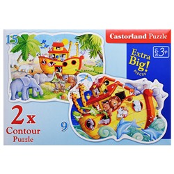 Пазлы 9*15 "Ноев ковчег"