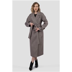 01-12229 Пальто женское демисезонное (пояс)