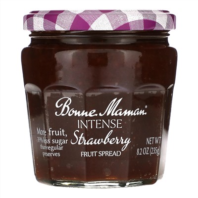 Bonne Maman, Intense Strawberry Fruit Spread, 8.2 oz (235 g)