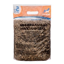 Наполнитель минеральный впитывающий «Пижон» для длинношерстных кошек, 5 л