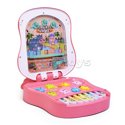 Игрушка развивающая-пианино "Бегемотик" в коробке