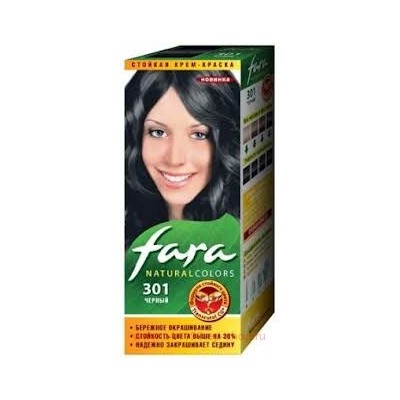 РК Fara Natural Colors Краска для волос тон 301 черный