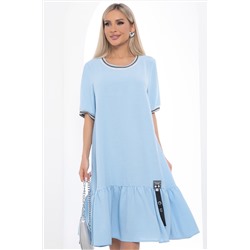 Платье "Рита" (голубое) П8917