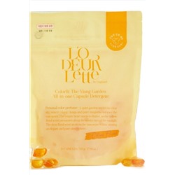 LODEURLETTE Капсулы для стирки белья с ароматом иланг-иланг / In England Colorfit The Ylang Garden All in One Capsule Detergent, 17 г x 30 KRISTALLER, 1110721