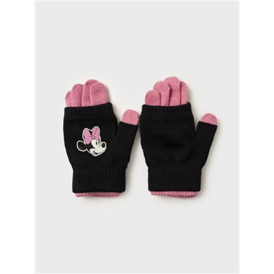 Комплект трикотажный для девочек: митенки, перчатки