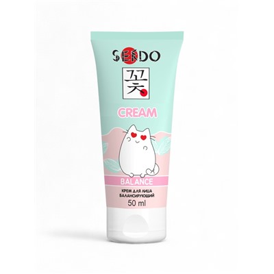 Крем для лица Sendo балансирующий, для всех типов кожи, 50 мл