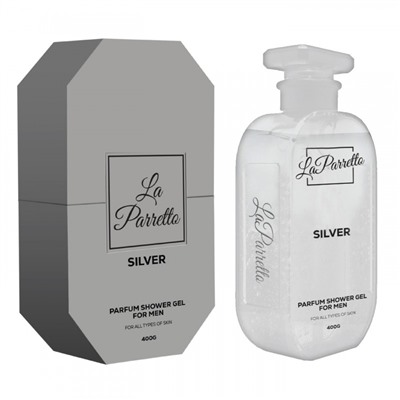 Гель для душа La Parretto Silver for men