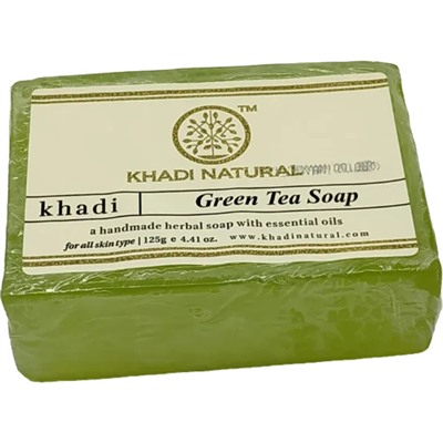 Khadi Natural Мыло "С зеленым чаем" 125 г