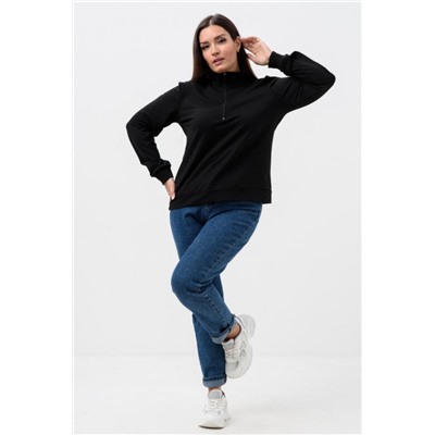 52383 Толстовка женская (Черный)