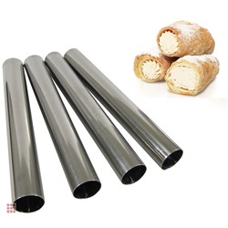 Формы для пироженых Трубочка 4шт Мешочек для крема в комплекте