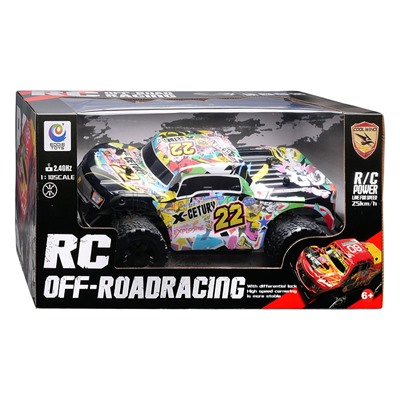 Машина "Внедорожные гонки" на р/у, 27 MHz, в коробке