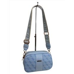 Женская сумка из искусственной кожи, цвет  голубой