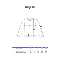 Лонгслив PLAYTODAY, 1185632