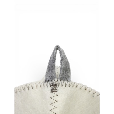 Набор для бани и сауны в косметичке, 3 предмета: шапка, рукавица, коврик, войлок