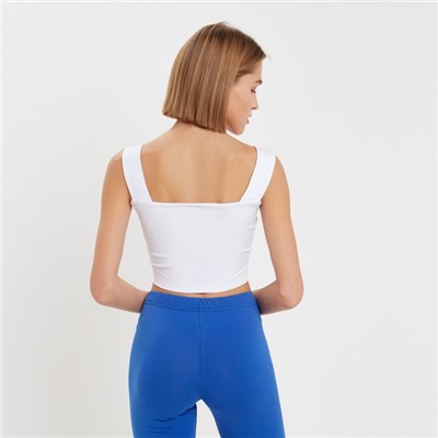 Топ женский MINAKU: Basic line, белый, размер 44