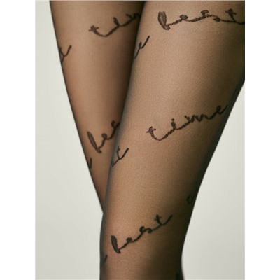 CONTE Колготки с рисунком «Time best» GRACE