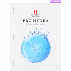 Leaders, Pro Hydra, гиалуроновая тканевая маска, 1 шт., 30 мл (1,01 жидк. унции)