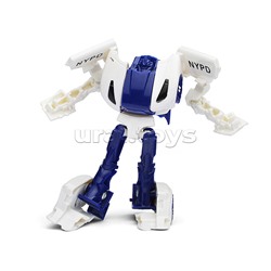 Робот трансформирующийся в полицию, в пакете