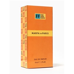 Парфюмерная вода женская Fine Fragrance Marfa In Paris, 50 мл