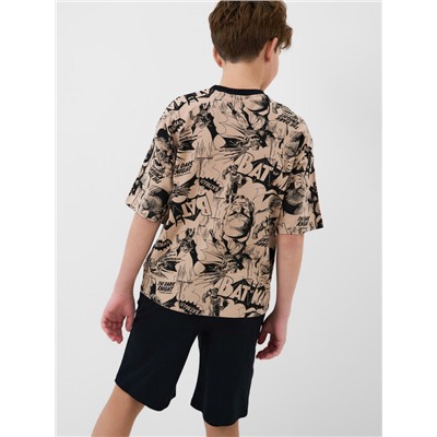 Комплект трикотажный для мальчиков: фуфайка (футболка), шорты