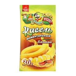 Кисель моментальный, со вкусом банана, б/п, 30 г
