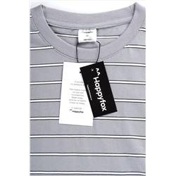 Мужская хлопковая футболка Happyfox