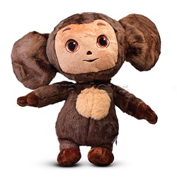 Мягкая игрушка "Чебурашка" 40см, вышитые глаза, не озвуч.