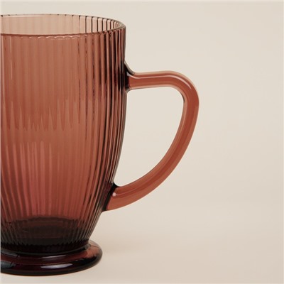 Кувшин SL Home «Модерн», 1.2 л, 19.5×13×18.5 см, стекло, розовый
