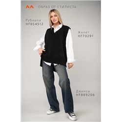 Женский вязаный жилет оверсайз Happyfox