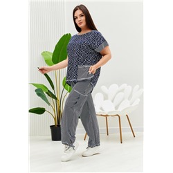 Костюм 9206 (Полоса горошек)