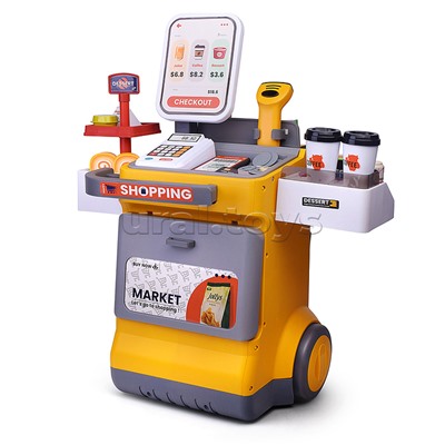 Игровой набор супермаркет "Мини-маркет" (48 предметов) в коробке