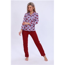 Пижама 59028 (Красный)