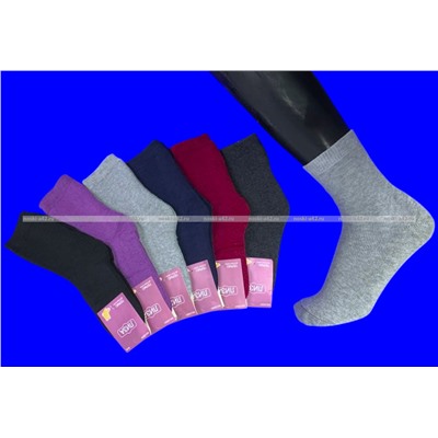 Лиза термоноски детские внутри махра однотонные на девочек арт. 5331