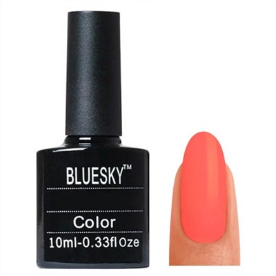Bluesky Гель-лак для ногтей / Classic 147 SU, нежно-коралловый, 10 мл 3195