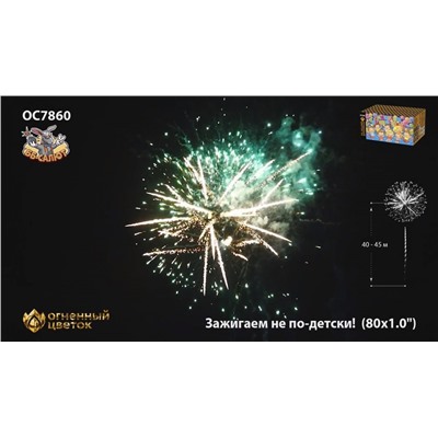 Фейерверк ОС7860 Зажигаем не по-детски! (1" х 80)