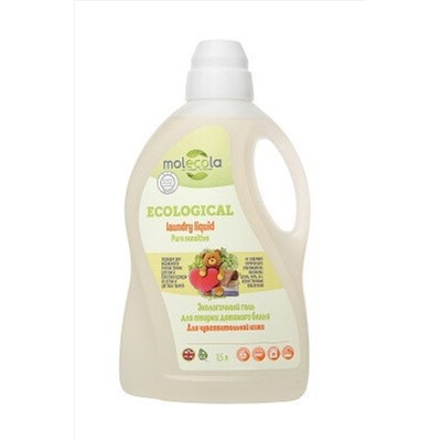 Гель для стирки детского белья для чувствительной кожи 1500мл ЭКОПРОДУКТЫ, 1190881