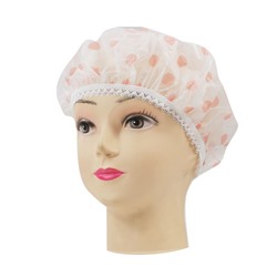 Шапочка для душа с кружевом ассорти