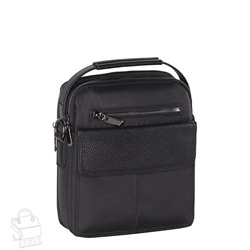 Сумка мужская кожаная 8136-3ST black S-Style