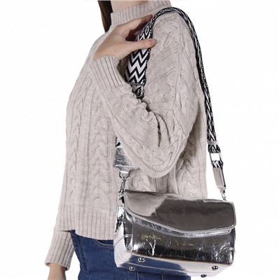 Сумка 6036Q silver Polina&Eiterou