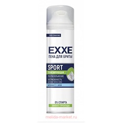 EXXE Пена для бритья Sport Energy Cool Effect 200мл