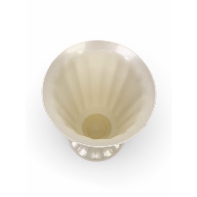 Ваза для цветов, 17 л, d=29 см, h=52 см, пластиковая, белая