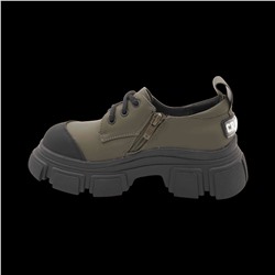 Лоферы 4482-18 хаки