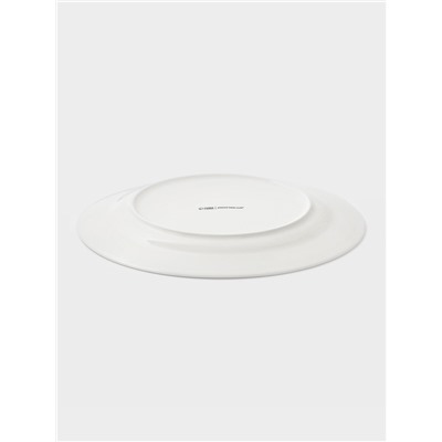 Тарелка новогодняя Доляна «Сказочный бал.Щелкунчик», d=25.5 см, фарфор, белая