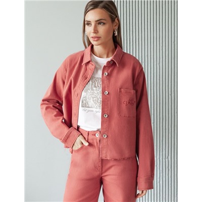 Куртка из денима с эластаном